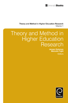 Cover of Theory and Method in Higher Education Research