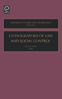 Cover of Sociology of Crime, Law and Deviance