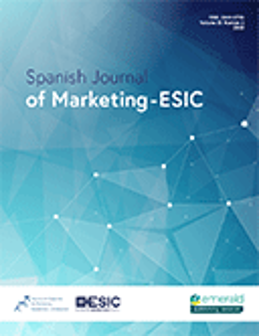 Cover of Spanish Journal of Marketing - ESIC