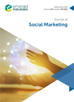 Cover of Journal of Social Marketing