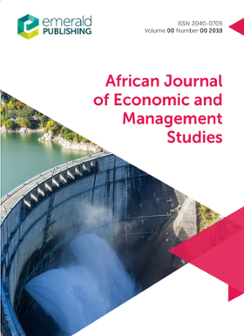 Cover of African Journal of Economic and Management Studies