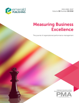 Cover of Measuring Business Excellence