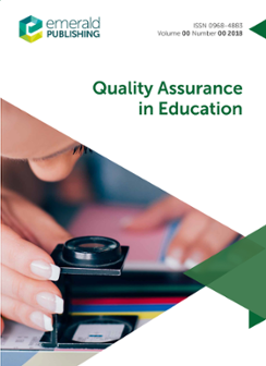 Cover of Quality Assurance in Education