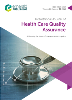 Cover of International Journal of Health Care Quality Assurance