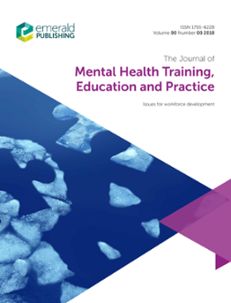 Cover of The Journal of Mental Health Training, Education and Practice