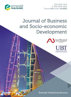 Cover of Journal of Business and Socio-economic Development