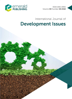 Cover of International Journal of Development Issues
