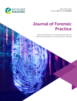 Cover of The Journal of Forensic Practice