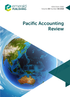 Cover of Pacific Accounting Review
