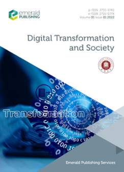 Cover of Digital Transformation and Society