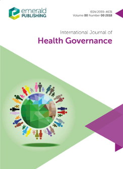 Cover of International Journal of Health Governance