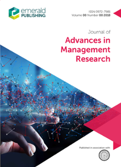 Cover of Journal of Advances in Management Research