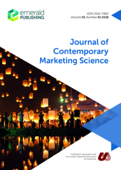 Cover of Journal of Contemporary Marketing Science