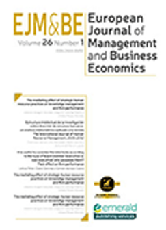 Cover of European Journal of Management and Business Economics