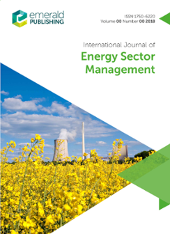 Cover of International Journal of Energy Sector Management