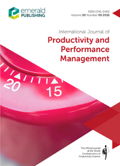 Cover of International Journal of Productivity and Performance Management