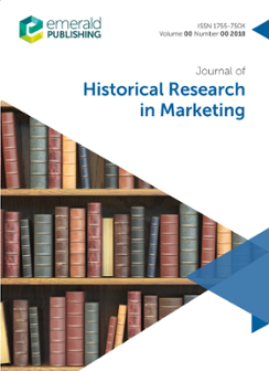 Cover of Journal of Historical Research in Marketing