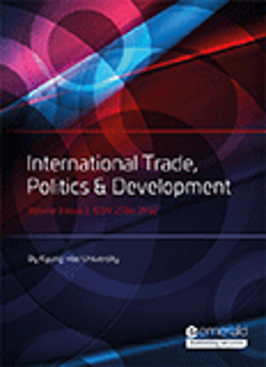 Cover of International Trade, Politics and Development