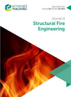 Cover of Journal of Structural Fire Engineering
