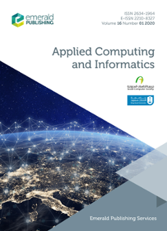Cover of Applied Computing and Informatics