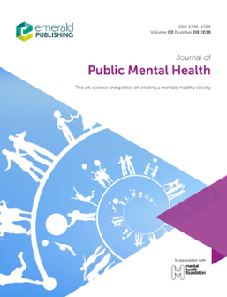 Cover of Journal of Public Mental Health