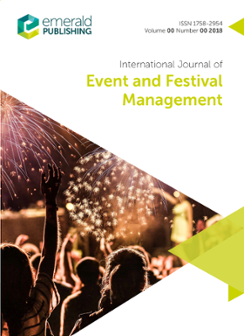 Cover of International Journal of Event and Festival Management