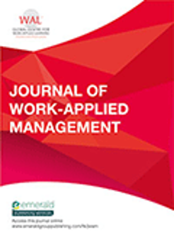 Cover of Journal of Work-Applied Management