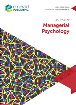 Cover of Journal of Managerial Psychology