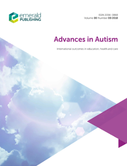 Cover of Advances in Autism