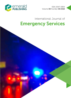 Cover of International Journal of Emergency Services