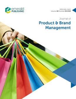 Cover of Journal of Product & Brand Management