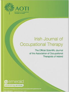 Cover of Irish Journal of Occupational Therapy