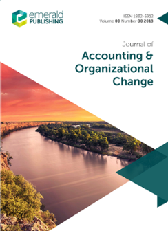 Cover of Journal of Accounting & Organizational Change