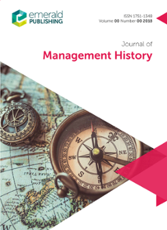 Cover of Journal of Management History