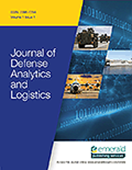 Cover of Journal of Defense Analytics and Logistics