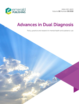 Cover of Advances in Dual Diagnosis