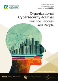 Cover of Organizational Cybersecurity Journal: Practice, Process and People