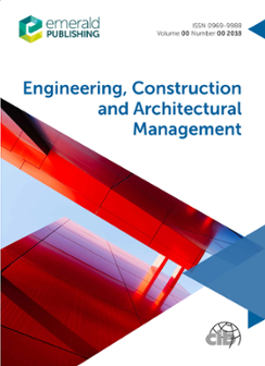 Cover of Engineering, Construction and Architectural Management