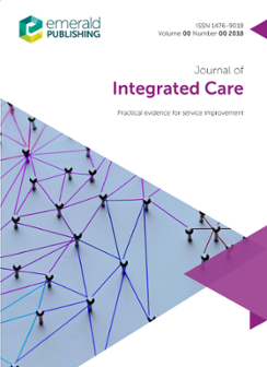 Cover of Journal of Integrated Care