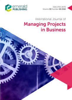 Cover of International Journal of Managing Projects in Business