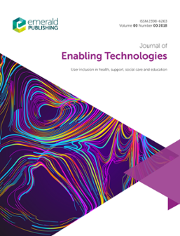 Cover of Journal of Enabling Technologies
