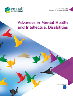 Cover of Advances in Mental Health and Intellectual Disabilities