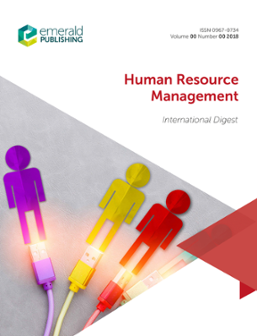 Cover of Human Resource Management International Digest